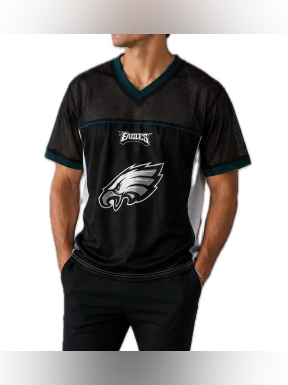 Philadelphia Eagles NFL Flag football reversible Jersey.